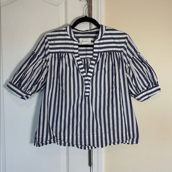 Anthropologie Darcey Popover Swing Top medium - Picture 2 of 7